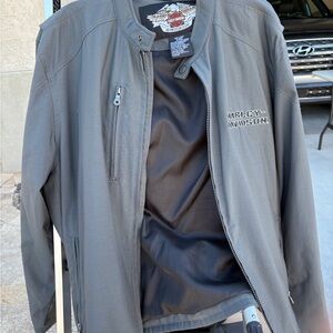 Harley-Davidson Men's Grey Lightweight Jacket